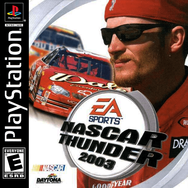 NASCAR Thunder 2003 box art for Playstation